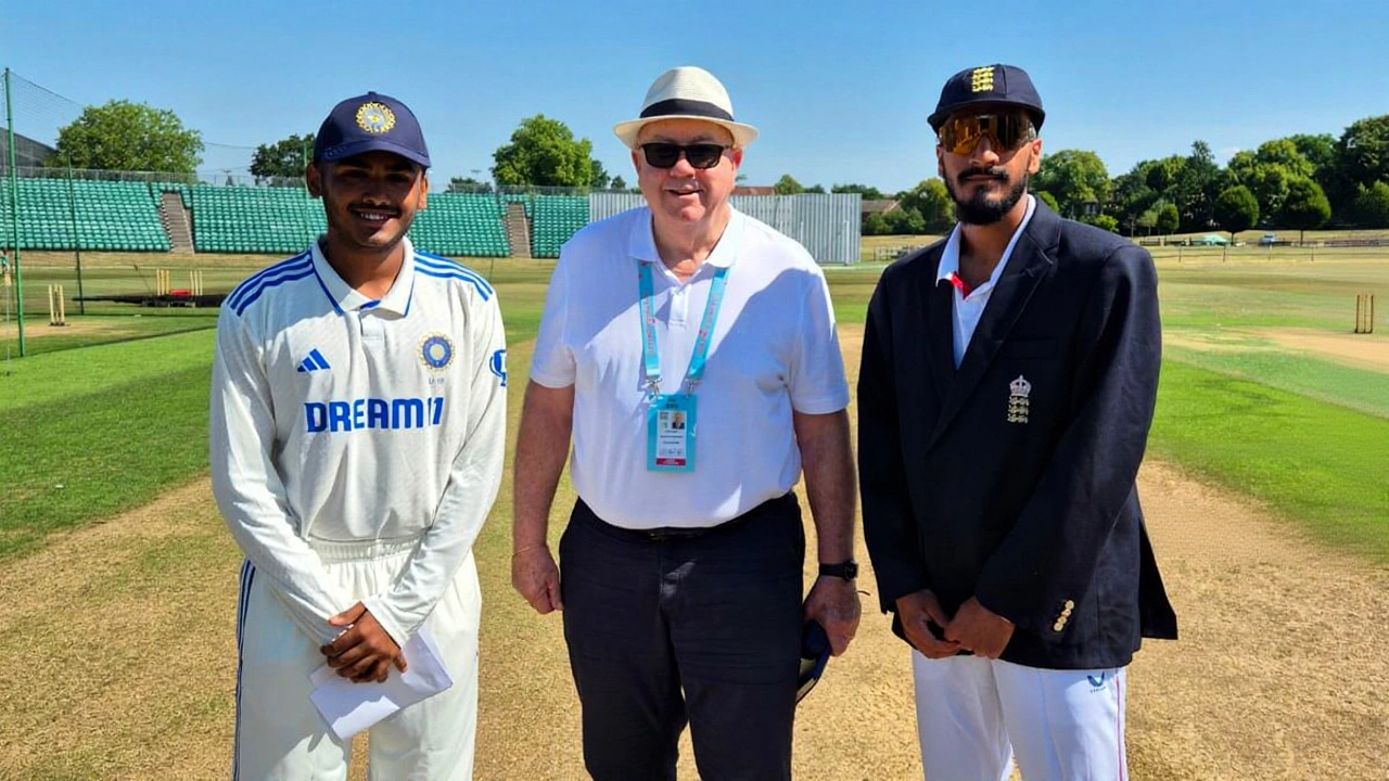 इंडिया U19 बनाम इंग्लैंड U19 दोहरा टेस्ट ड्रॉ, हमजा का शतक